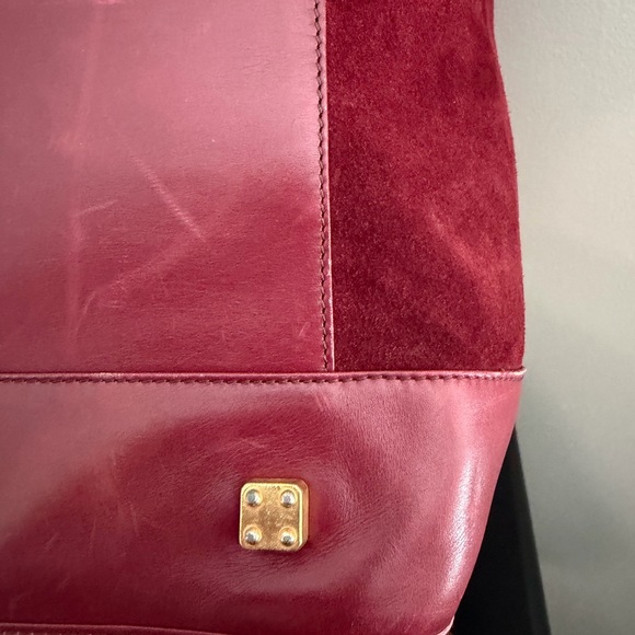 ✨ Loewe Vintage Wine Weekender Duffel Bag ✨ - Picture 9 of 16